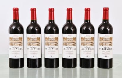 Château LA LOUVIERE 2010, Médoc, 6 bottl...