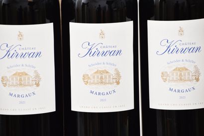 Château KIRWAN 2021, 3rd GCC Margaux, 6 magnums,...