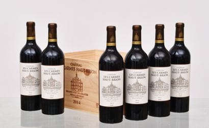 Château LES CARMES HAUT-BRION 2014, 6 bottles,...