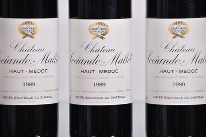Château SOCIANDO-MALLET 1989, Haut-Médoc,...
