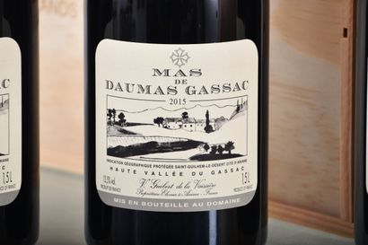 MAS DE DAUMAS GASSAC 2015, rouge, 3 magnums,...