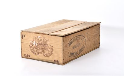Château PALMER 1981, 3e GCC Margaux, 12 bouteilles,...