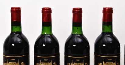 Château PALMER 1981, 3e GCC Margaux, 12 bouteilles,...