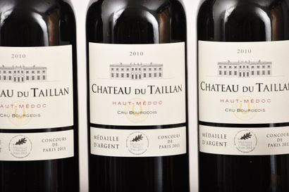 Château Du TAILLAN 2010, Haut-Médoc, 12 bottles,...