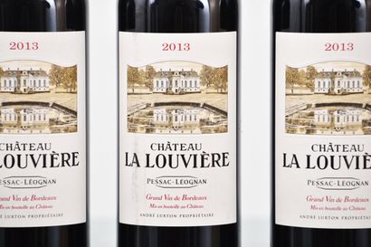 Château LA LOUVIERE 2013, Médoc, 9 bottles...