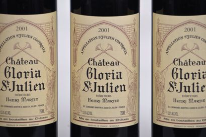 Château GLORIA 2001, CC Saint Julien, 12...