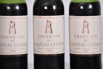 Château LATOUR 1972, 1er GCC Pauillac, 9...