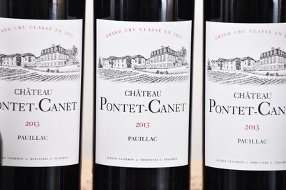 Château PONTET-CANET 2013, 5e GCC Pauillac...