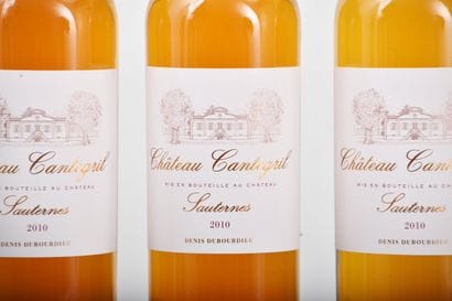 Château CANTEGRILL 2010, Sauternes, 12 bottles...