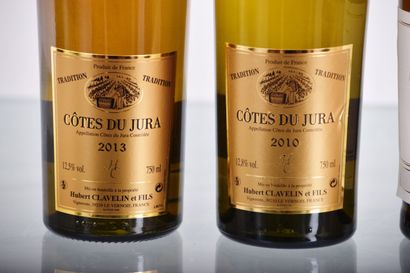 CÔTES DU JURA 2010 et 2013 Hubert Clavelin,...