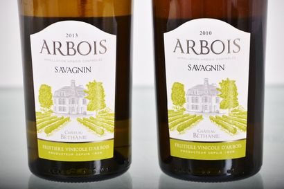 ARBOIS 2010 & 2013, Savagnin, 6 et 12 bo...
