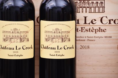 Château LE CROCK 2018, CB Saint-Estèphe,...
