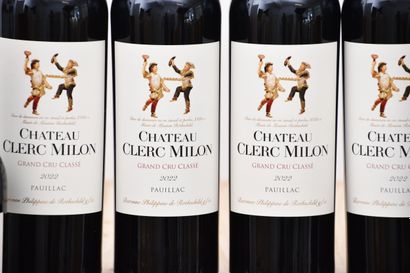 Château CLERC-MILON 2022, 5th GCC Pauillac,...