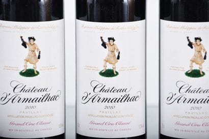 Château D'ARMAILHAC 2010, 5th GCC Pauillac,...