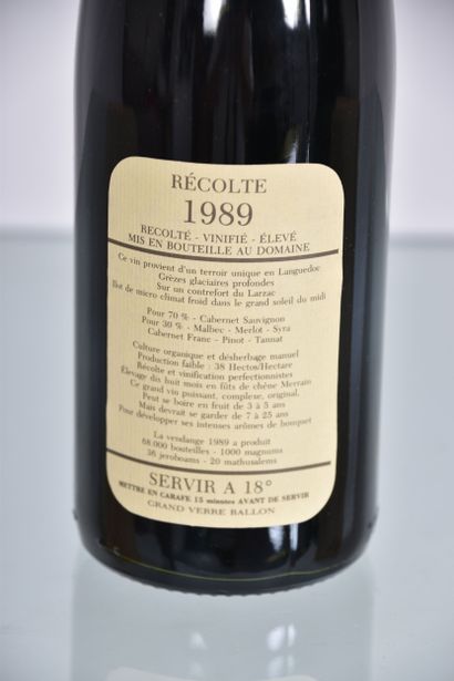 MAS de DAUMAS GASSAC 1989 rouge, 11 bouteilles,...