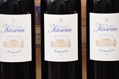 Château KIRWAN 2020, 3rd GCC Margaux, 6 magnums,...