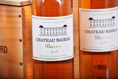 Château NAIRAC 2010,GCC barsac , 6 bouteilles,...