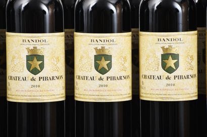 Château de PIBARNON 2010, Bandol rouge, 12...