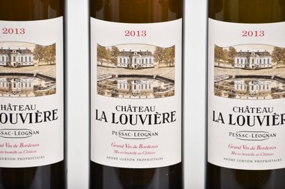 Château LA LOUVIERE 2013, Médoc, 9 bottles...