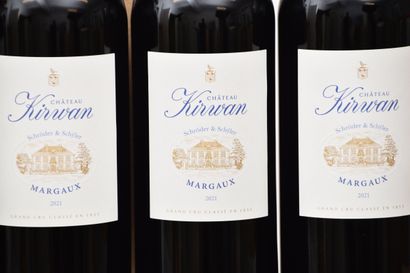 Château KIRWAN 2021, 3rd GCC Margaux, 6 magnums,...