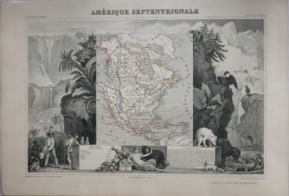 LEVASSEUR (Victor). Amérique Septentrionale....