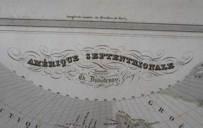DUVOTENAY. Amérique septentrionale. Sans...