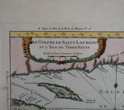 [BELLIN (Jacques Nicolas)]. [Terre-Neuve]....