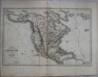 DUFOUR. Carte Générale de l'Amérique du Nord...