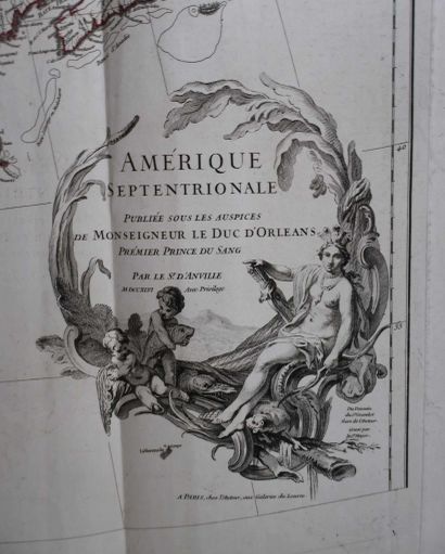 ANVILLE (Jean Baptiste Bourguignon d'). Amérique...