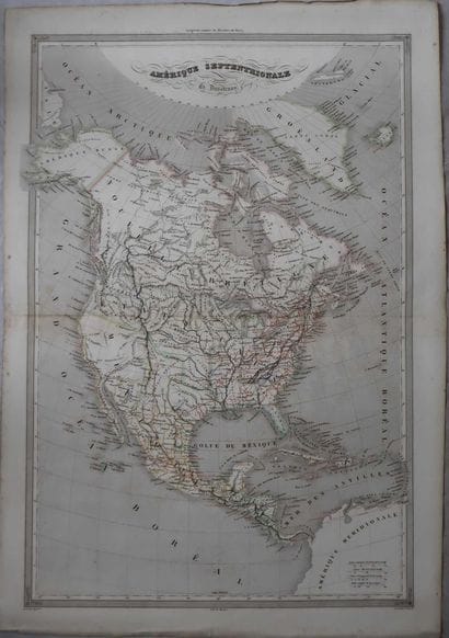 DUVOTENAY. Amérique septentrionale. Sans...