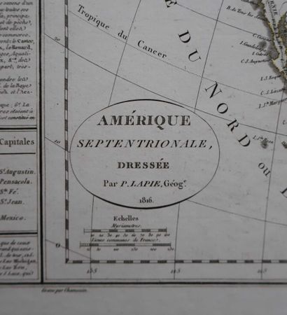 LAPIE (Alexandre Emile). Amérique septentrionale....