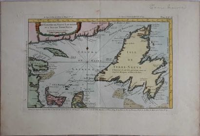 [BELLIN (Jacques Nicolas)]. [Terre-Neuve]....