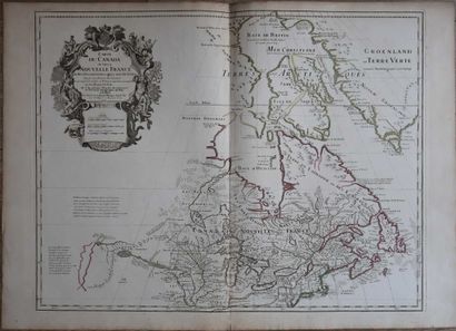 DELISLE (Guillaume). Carte du Canada ou de...