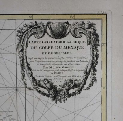 RIZZI-ZANNONI (Giovanni Antonio). Carte géo...