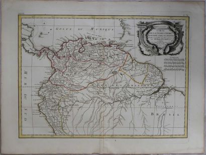 BONNE (Rigobert). Carte de la Terre ferme...