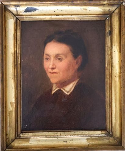 Ecole de la fin du XIXe siècle
Portrait de...