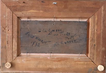 Emile NOIROT (Roanne, 1853 - Le Bourzat,...