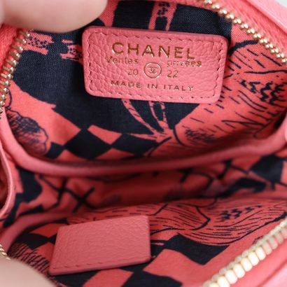 CHANEL Made in Italy
Porte-monnaie rond en...
