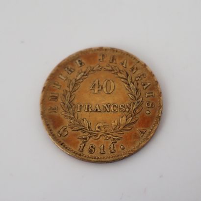 PAS DE LIVE SUR CE LOT
Une pièce de 40 Francs...