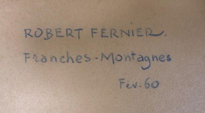 Robert FERNIER (Pontarlier 1895- Goux-les-Usiers...