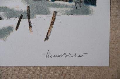 Pierre BICHET (Pontarlier, 1922-2008)
Longchaumois,...