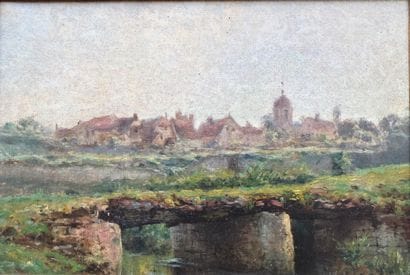 Ecole Comtoise 
Village aux alentours d'Amance...