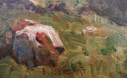 Emile ISENBART (Besançon 1846-1921)
Champs...