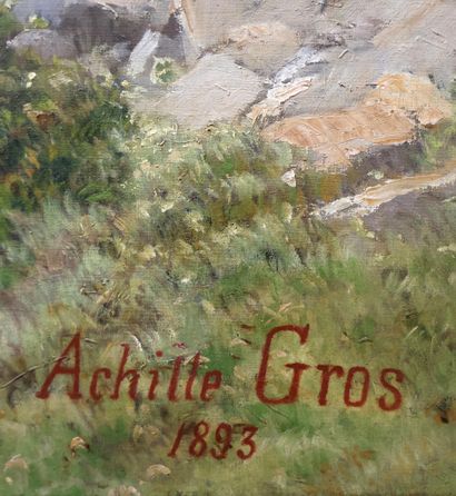 Achille GROS (Epeugney, 1851 - Dole (?),...
