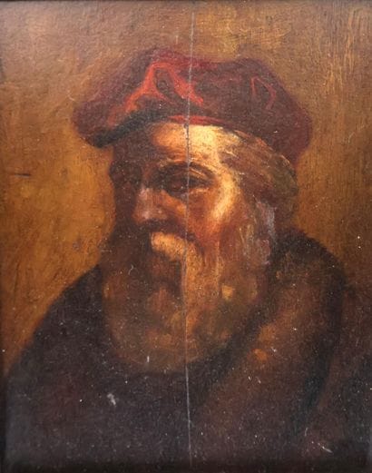 Dans le style du XVIIe siècle
 Portrait d'homme...