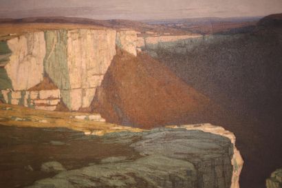 Lucien PILLOT (Vesoul, 1882-1973)
La vallée...