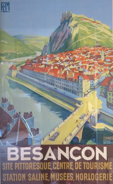 BRODERS Roger (1883-1953). PLM / Besançon....