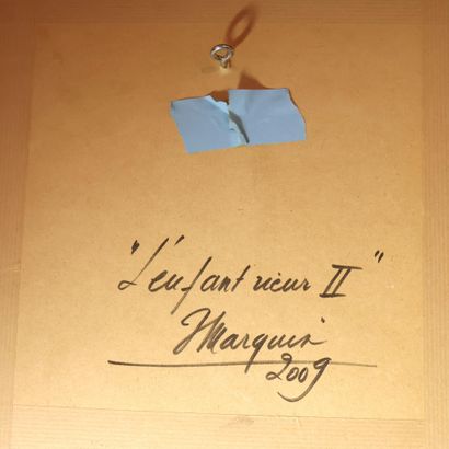 Ecole contemporaine, Thierry Marquis 
L'enfant...