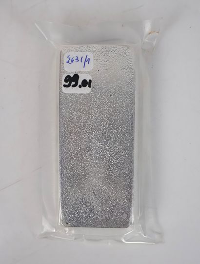 Un lingot 1 kilo en argent 999,0, Argor Heraeus...