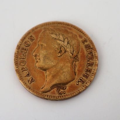 PAS DE LIVE SUR CE LOT
Une pièce de 40 Francs...